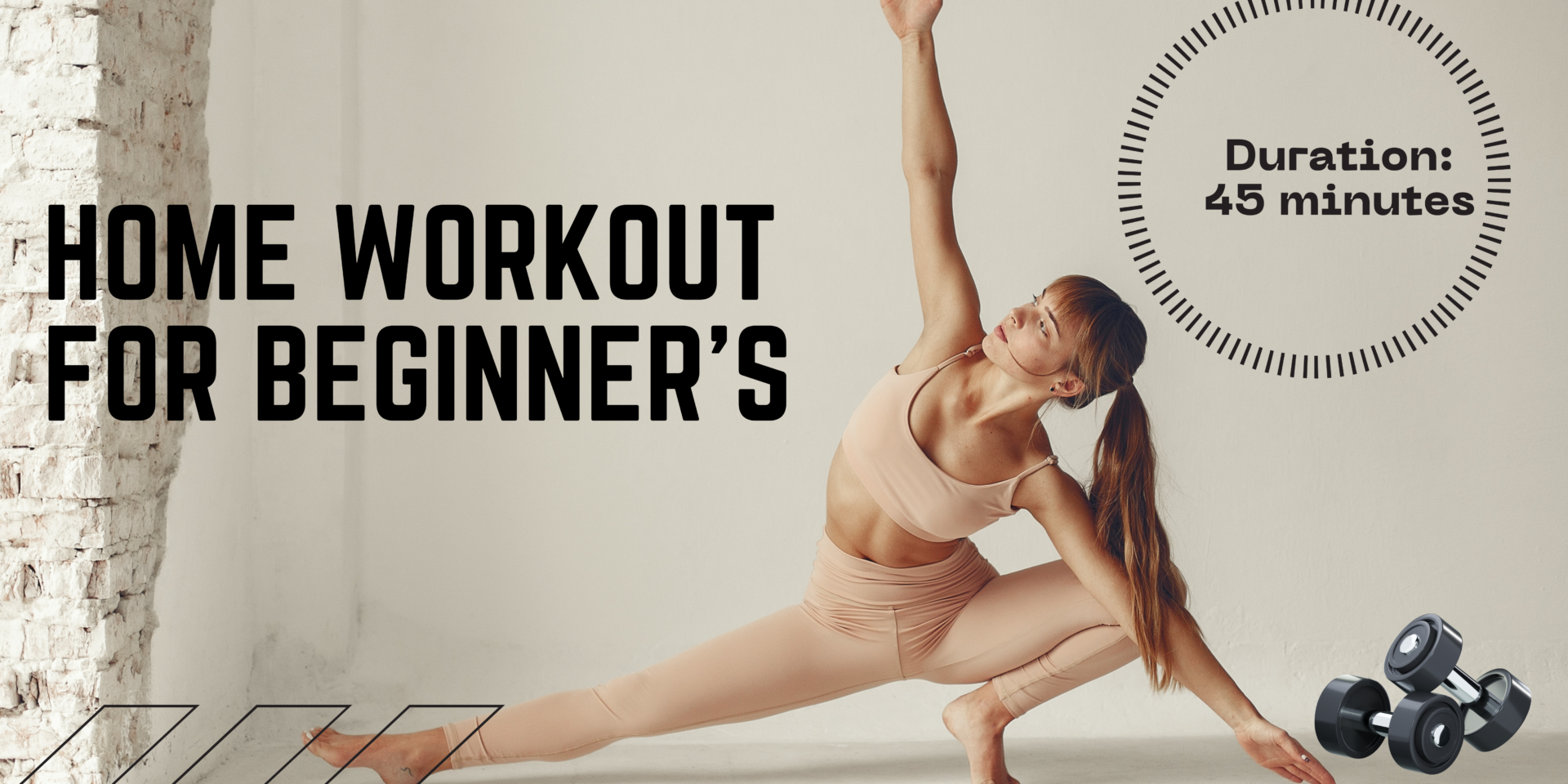 Home workout for beginner's