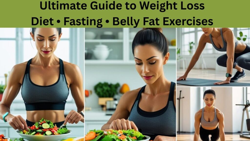 Ultimate Guide to Weight Loss: Diet, Intermittent Fasting & Belly Fat Exercises